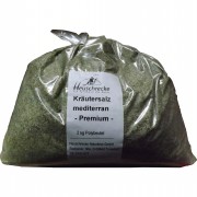 Kräutersalz Mediterran 2 kg Beutel Salz Heuschrecke